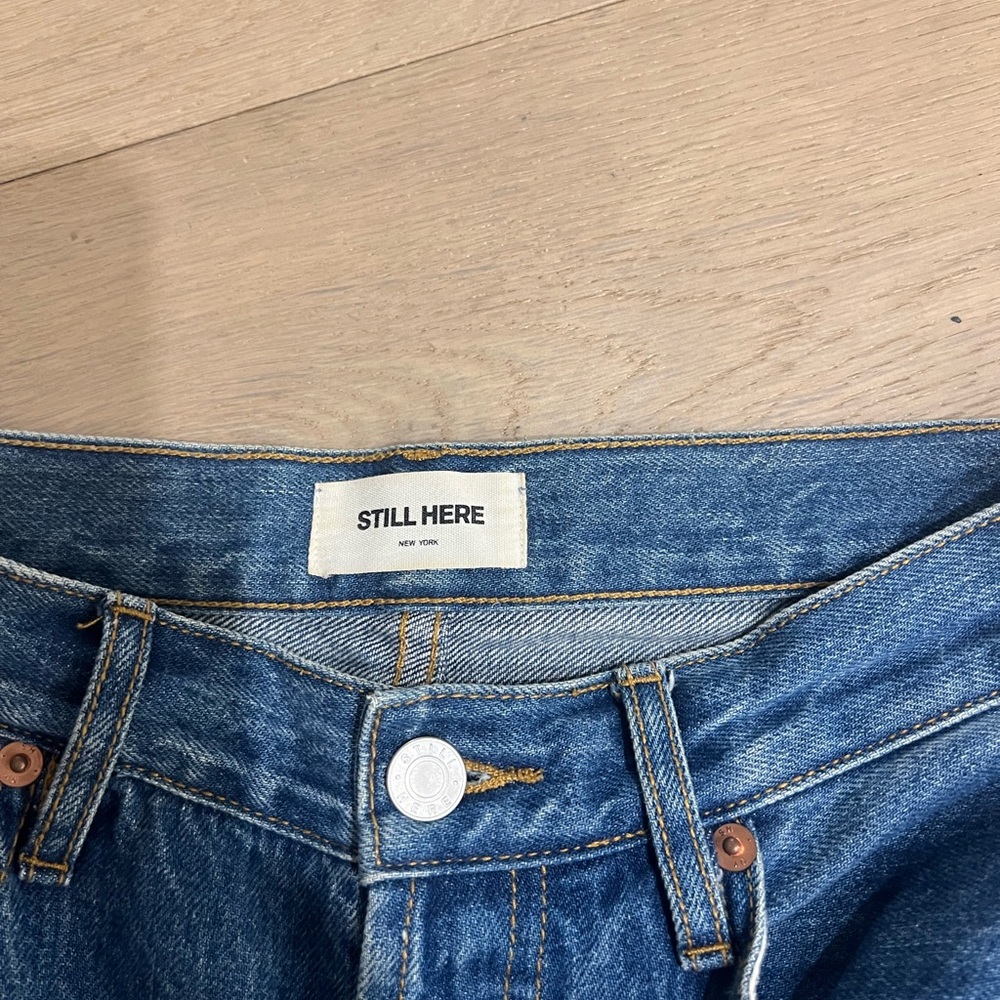 Still here denim childhood jeans classic blue size 26 (ship 10/10/2025) - Picture 2 of 6